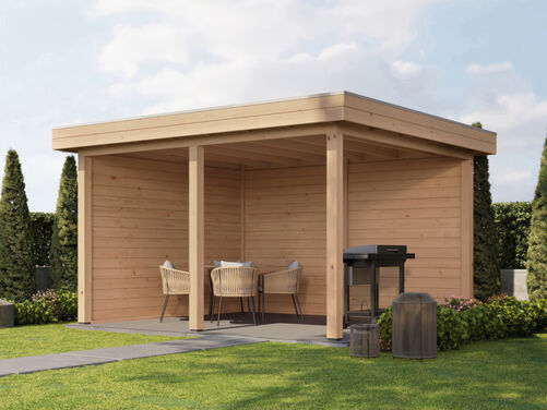 3.88mtr x 3.5mtr 28mm walled Gazebo