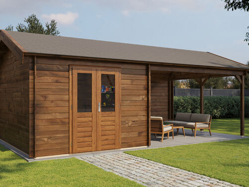 300cm x 400cm + 400cm Veranda