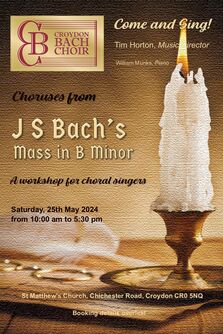 Poster Gallery | Croydon Bach Choir