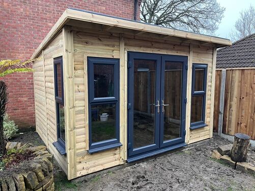 12x10 Apex Summer House
