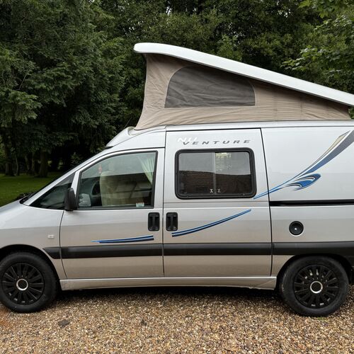 2006 Nu Venture Camper Van Fiat Scudo - Silver - Low Miles