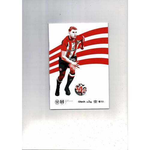 2023/24 Brentford v Fulham Football Programme