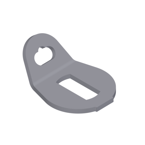 SA453 - 50&deg; Tethering Single Slot Bracket