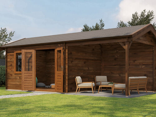 400cm x 300cm + 300cm Veranda