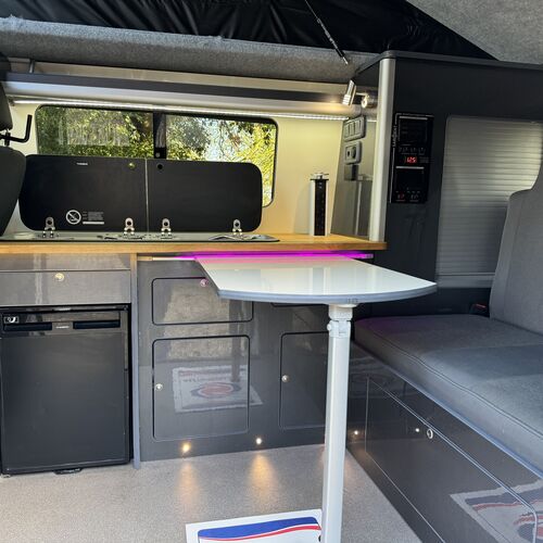 2016 VW T6 Camper Van 4 Berth 2.0 TDi T30 Black/White - Pro Conversion