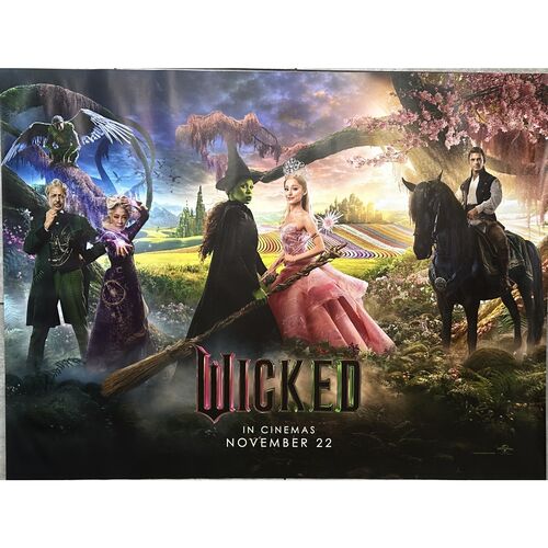 Wicked UK Quad Poster