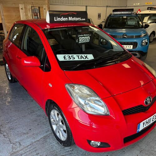 2011 (11) TOYOTA YARIS 1.3 DUAL VVT-i T SPIRIT 5 DOOR 