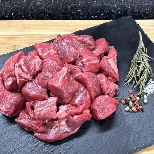 Diced lamb