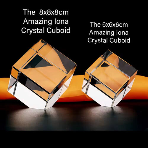 The Amazing 3D lona 8x8x8cm Crystal Cube