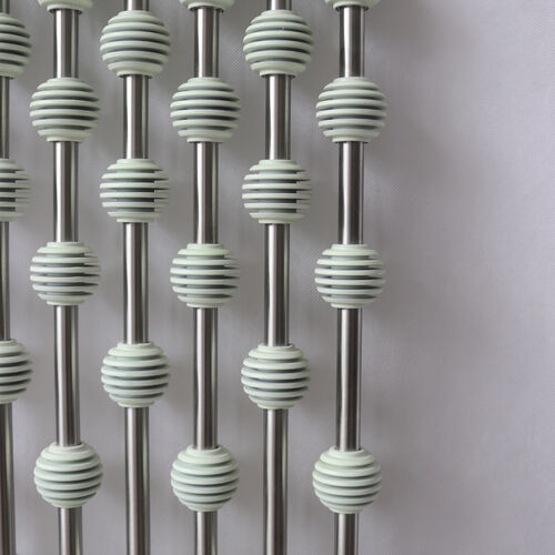Aeon Abacus Designer radiators with bespoke RAL globes