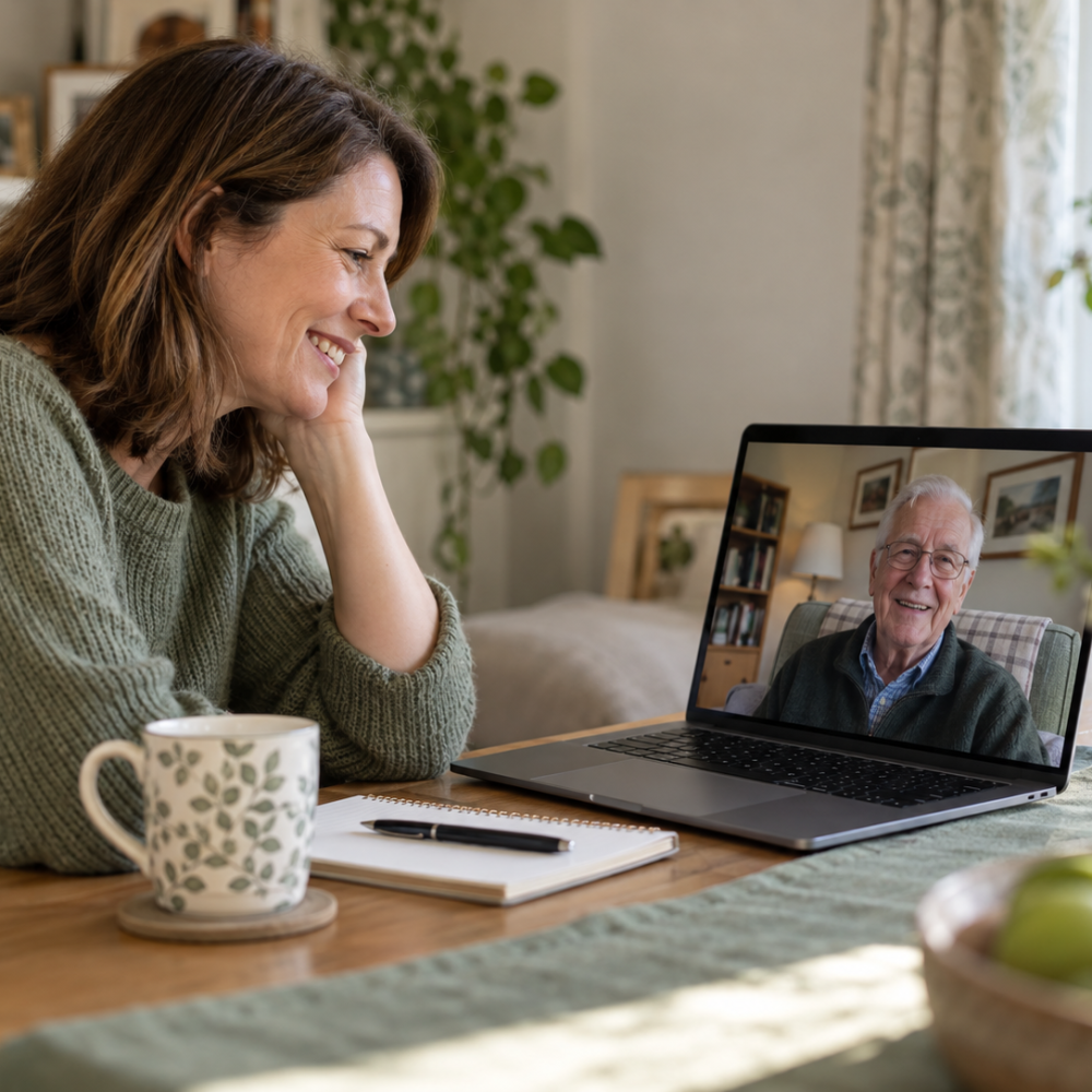 Supporting an Older Parent From a Distance | Your Care South West Ltd