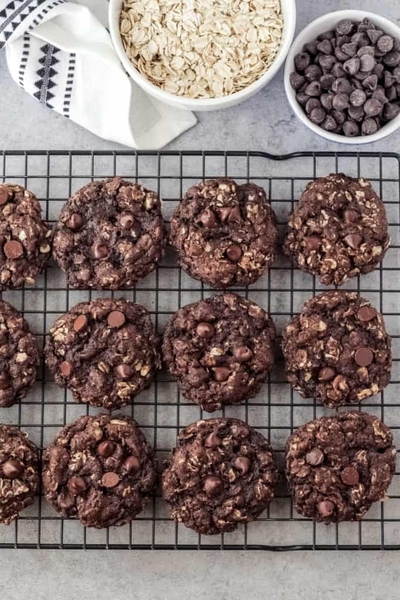 Oats and Almond Cookies 
