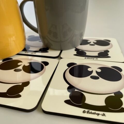 'Panda' Coaster