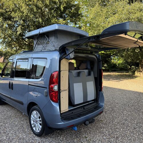 2010 Fiat Doblo Eleganza 1.6 Multijet Diesel Camper Van 2 Berth 89k Miles