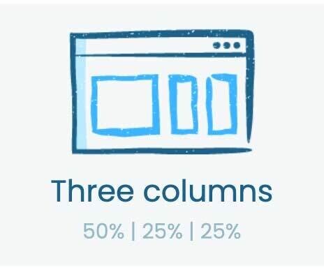 New 3-column layout options