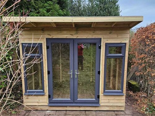 #PVC062 10x8 Pent Summer House