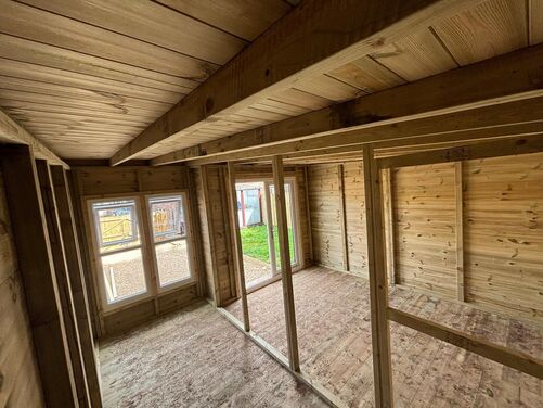 #PVC057 13x13 Pent Summer House