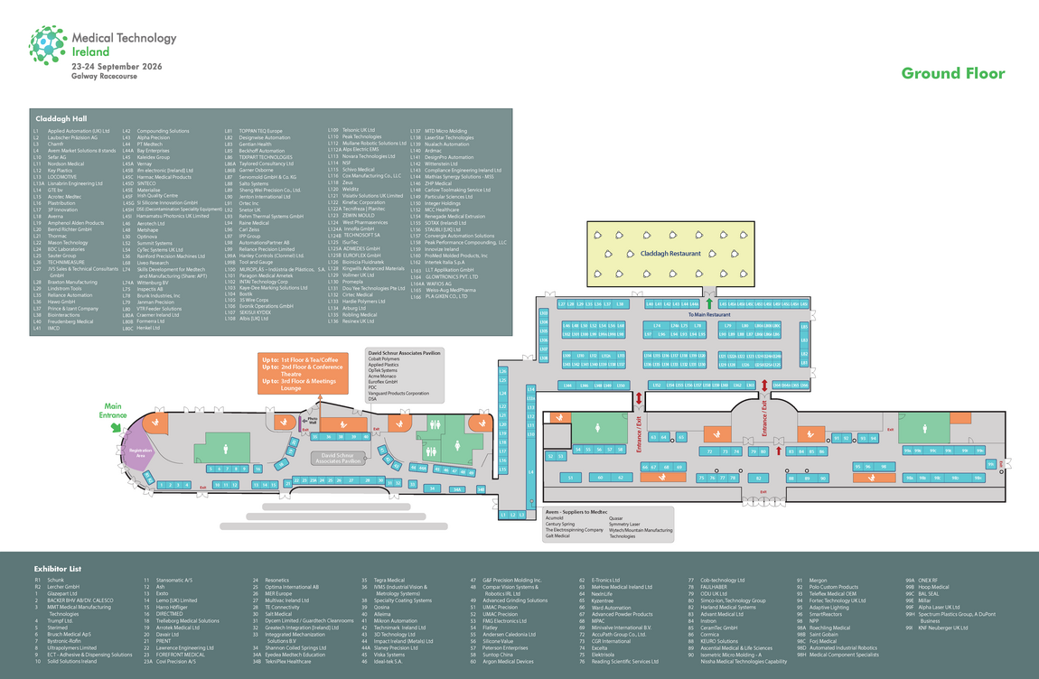 Floorplans | Medical Technology Ireland