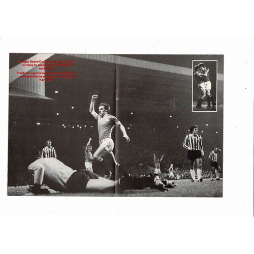 Juventus v Manchester United UEFA Cup Football Programme 1976/77