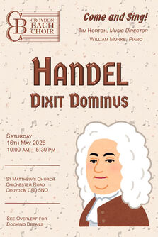 Poster Gallery | Croydon Bach Choir