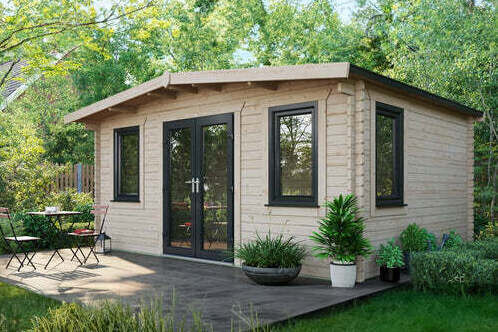 Chalet Log Cabin 16x20