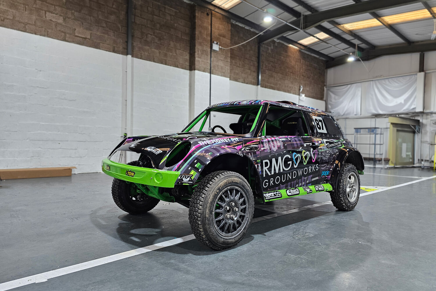 Rob Morris Groundworks Ltd - Mini Cooper V6 Rally Car