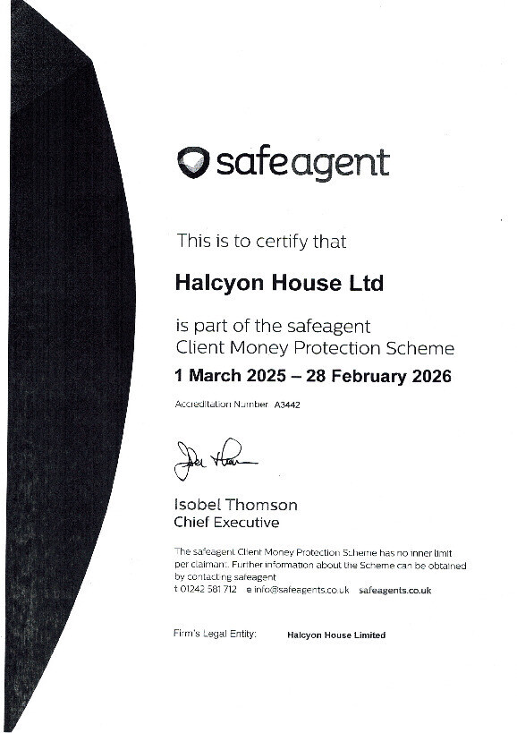 Client Money Protection Certificate