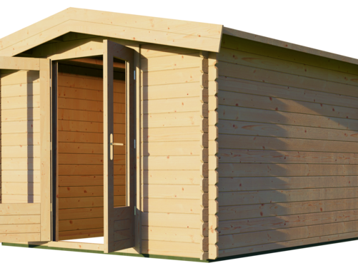 3.0mtr x 3.0mtr Apex Log Cabin Style building