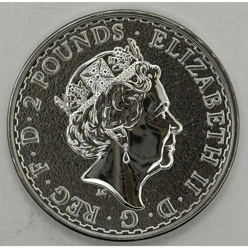 2017 one ounce silver Britannia coin