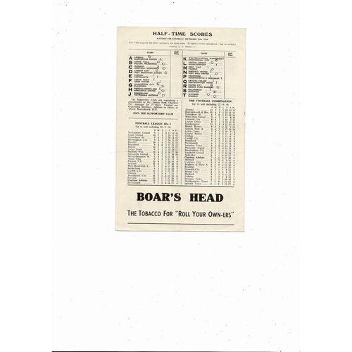 1956/57 Charlton Athletic v Everton Football Programme