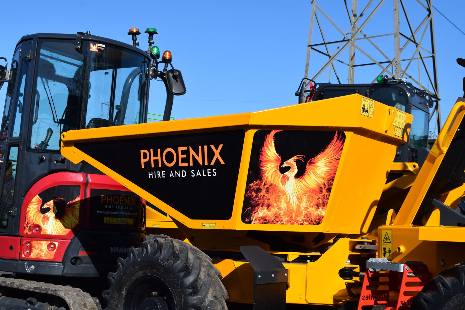 Phoenix Hires & Sales - Thwaites Dumper