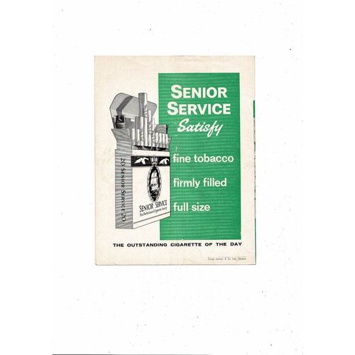 Scottish League v League of Ireland Football Programme 1962