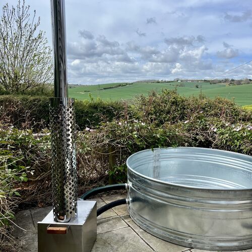 Wood Fired Square Heater Kit