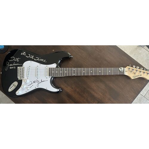 Tito Jackson Hand Signed Guitar