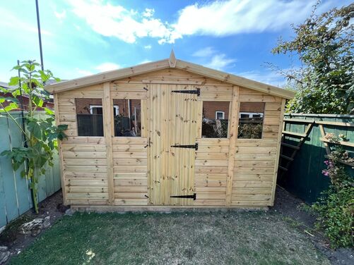 11x9 Apex Reverse Shed
