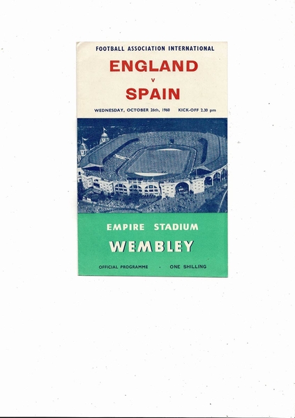Football Programmes being listed today