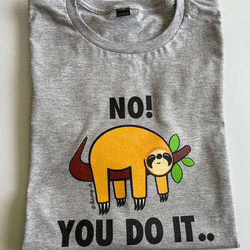'No! You Do it.. Sloth' Adults Tee