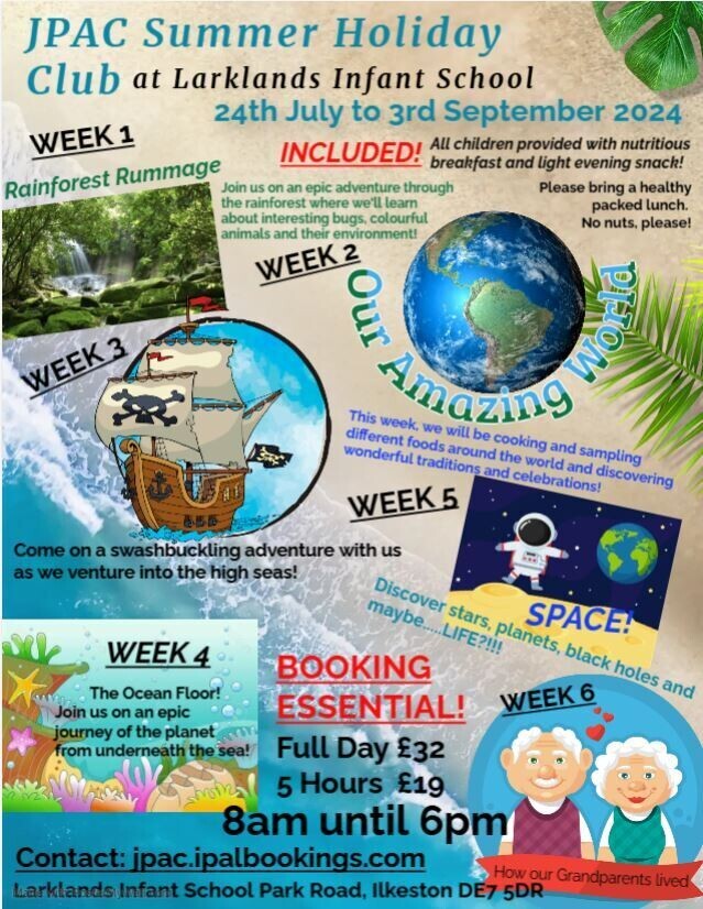 Larklands Parent's Notice Board