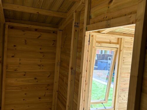 #PVC094 18x10 Apex Summer House