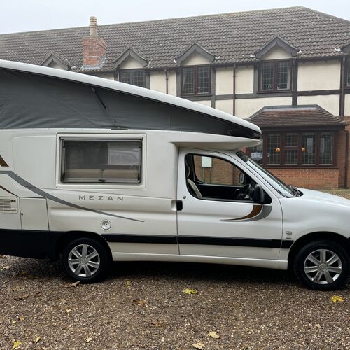 2007 Auto Sleeper Mezan Low Line 2 Berth Camper Van Peugeot Partner 2.0 HDi