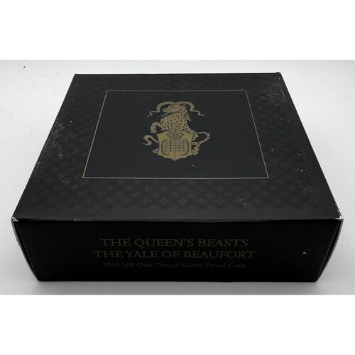 Queen beasts silver proof FDC 2019 ‘The Yale of Beaufort’