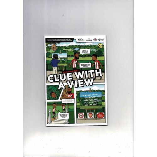 2024/25 Brentford v Arsenal Football Programme