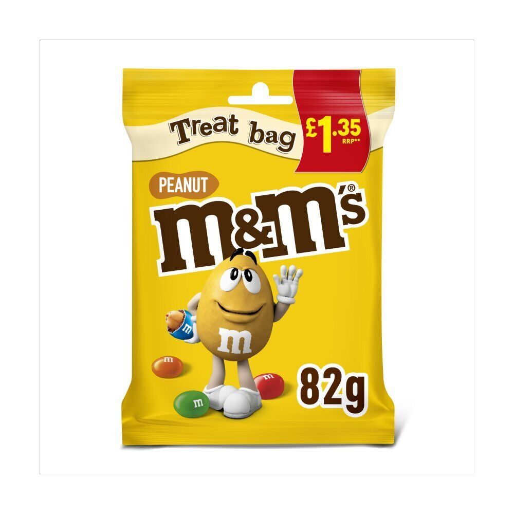 M&M's Crunchy Peanut & Milk Chocolate Bites Treat Bag