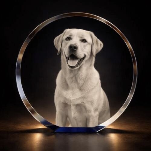 Pet 3D Crystal Gifts | 3d Crystal Shop | 3d crystal glass engraving | Personalised 3d engraving  | 3d crystal photo