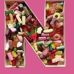 Sweet Filled Letter - N