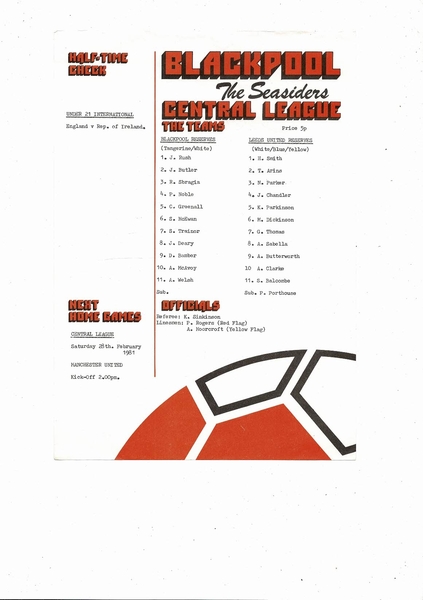 Many more Football Programmes listed today