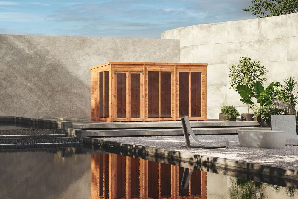 Pent Summer house 16x8