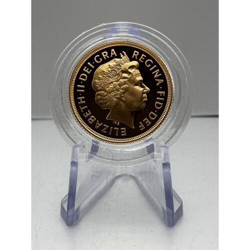 2003 full gold proof sovereign