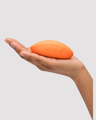 We-Vibe Temp Lay On Clitoral Warming Vibrator Tangerine