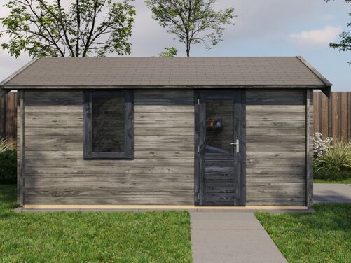 350cm x 500cm Garage